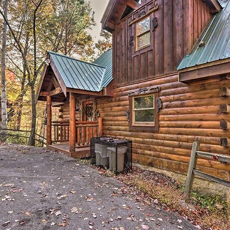 Smoky Mountain Log Cabin 7 Mi To Gatlinburg! セバービル エクステリア 写真