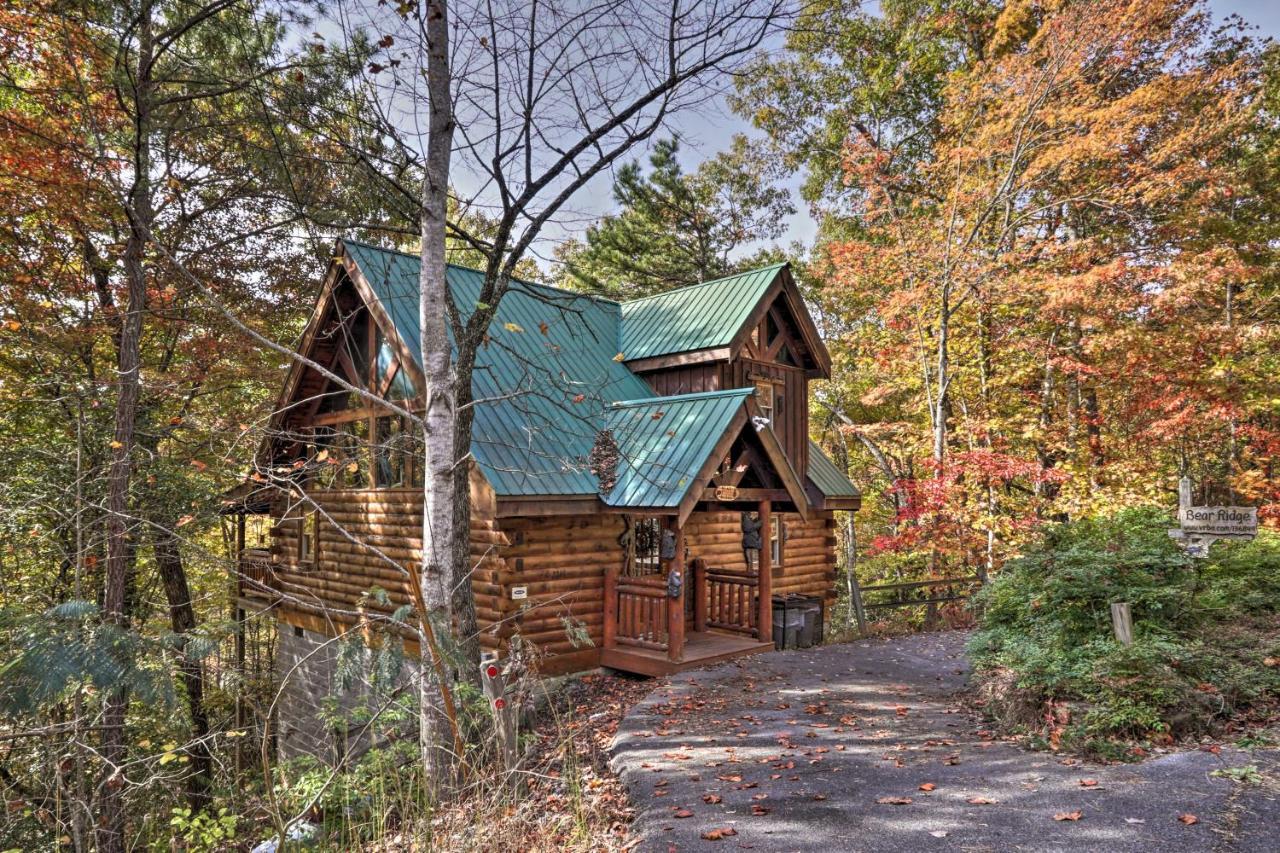 Smoky Mountain Log Cabin 7 Mi To Gatlinburg! セバービル エクステリア 写真