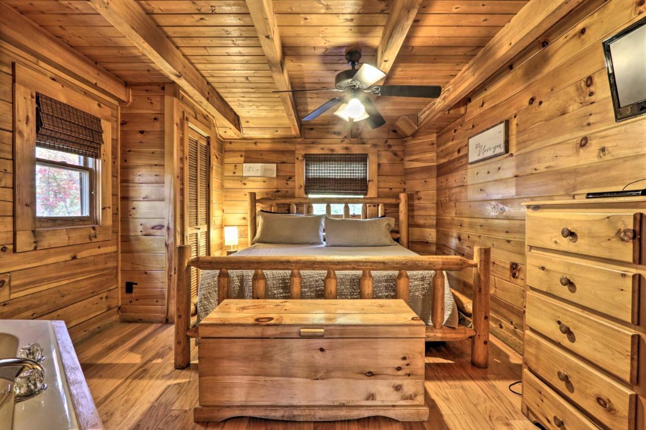 Smoky Mountain Log Cabin 7 Mi To Gatlinburg! セバービル エクステリア 写真