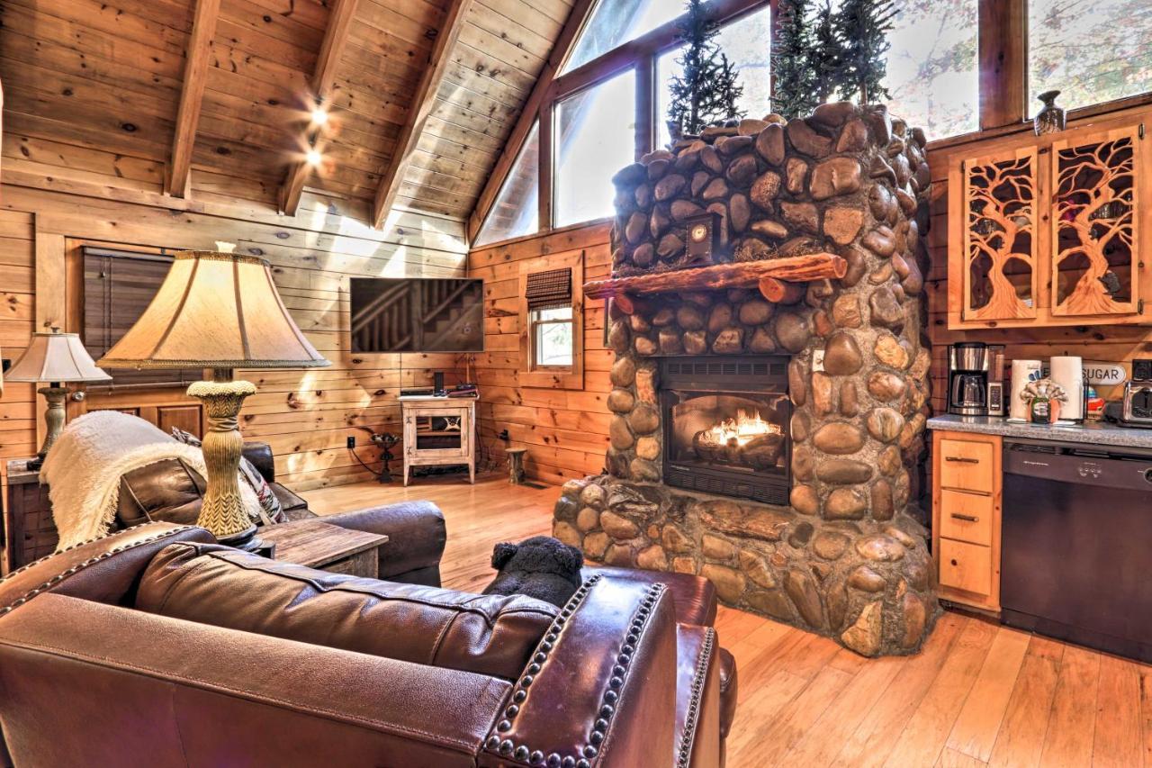 Smoky Mountain Log Cabin 7 Mi To Gatlinburg! セバービル エクステリア 写真