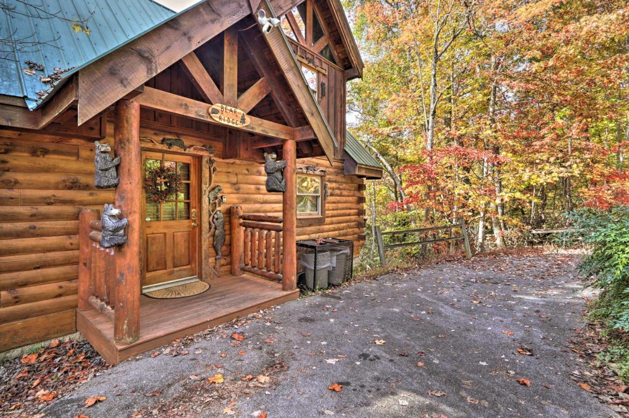 Smoky Mountain Log Cabin 7 Mi To Gatlinburg! セバービル エクステリア 写真